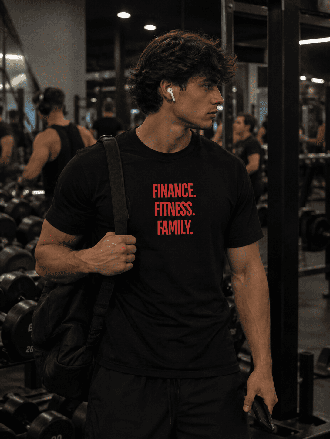 Finance, Fitness, Family Regular T-shirt